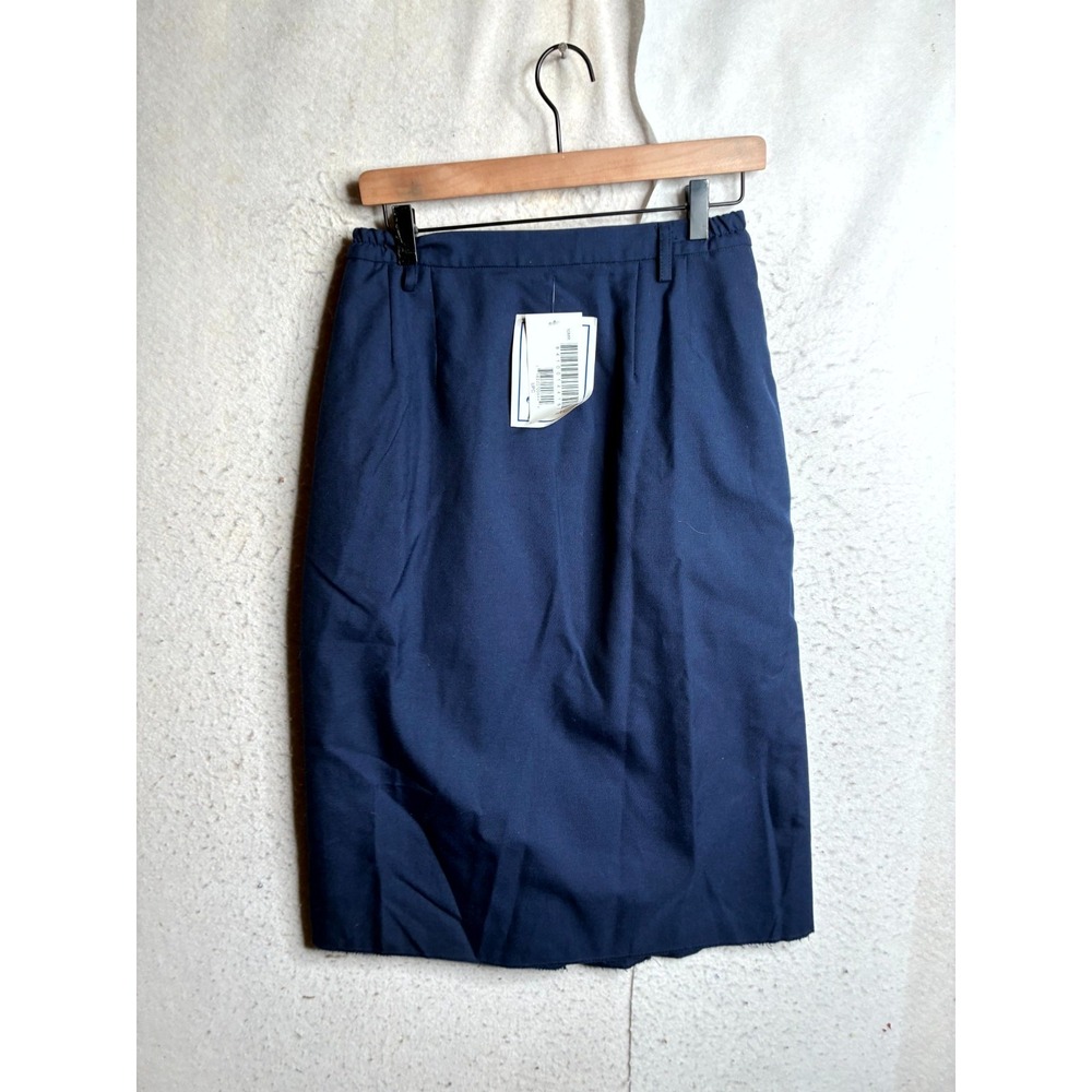 DSCP US Military Surplus Uniform Wings Skirt Womens 10MR Blue SPM1C1-08-D-1093